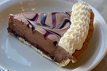 Chocolate Bavarois Pie